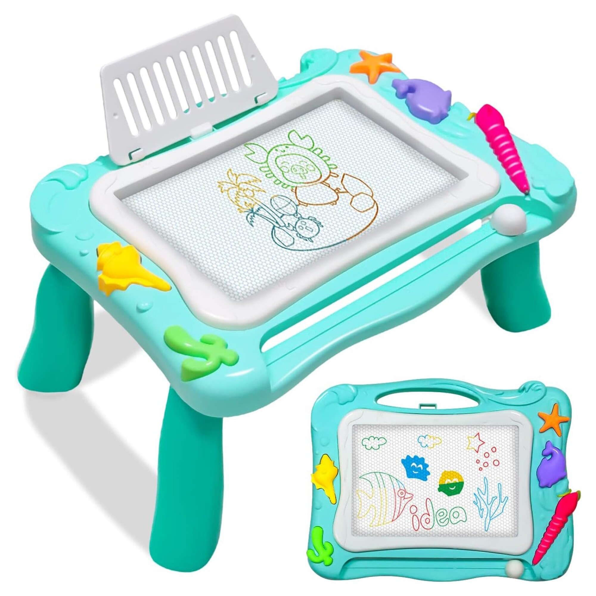 6 Mini Pizarron Magico Tablero Dibujo Magnético Para Niños 6 Mini Pizarron Magico Tablero Dibujo Magnético Para Niños
