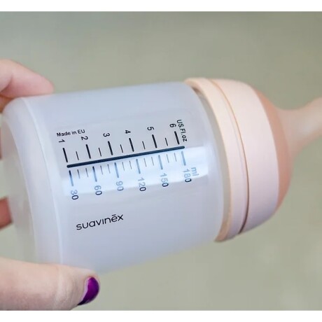 Mamadera Zero Zero 180ml c/tetina flujo adaptable Mamadera Zero Zero 180ml c/tetina flujo adaptable