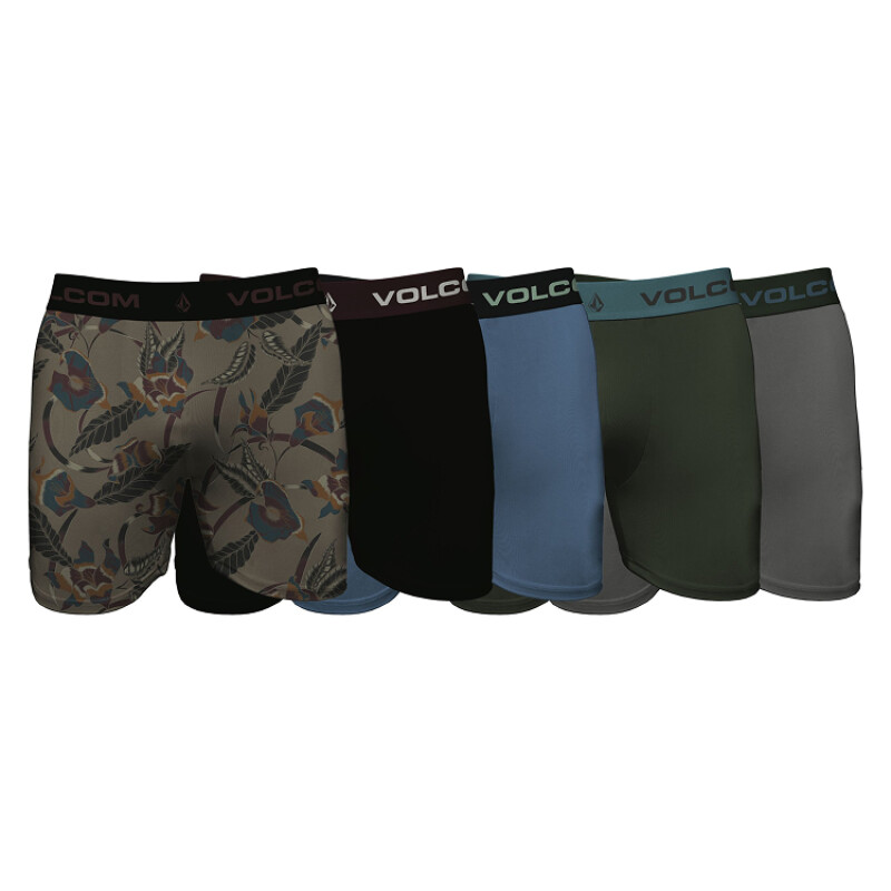 Pack Boxer Volcom Abg Knit Briefs - 5 u Pack Boxer Volcom Abg Knit Briefs - 5 u