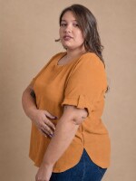 Remera Bruselas Terracota