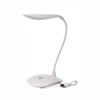 LAMPARA DE ESCRITORIO LED FLEXIBLE BLANCO LAMPARA DE ESCRITORIO LED FLEXIBLE BLANCO