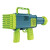 Ametralladora Bazooka Burbujero Pistola De Burbujas Infantil Variante Color Verde
