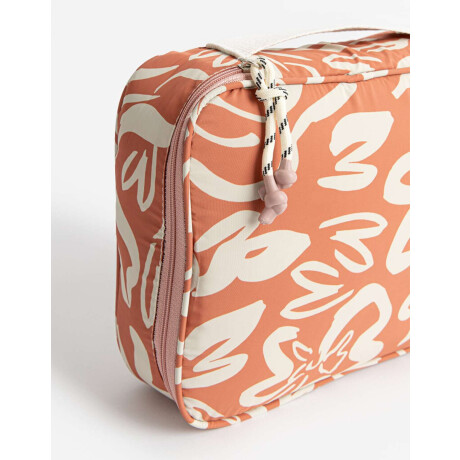 Portacosméticos De Material Reciclado Estampado Flores