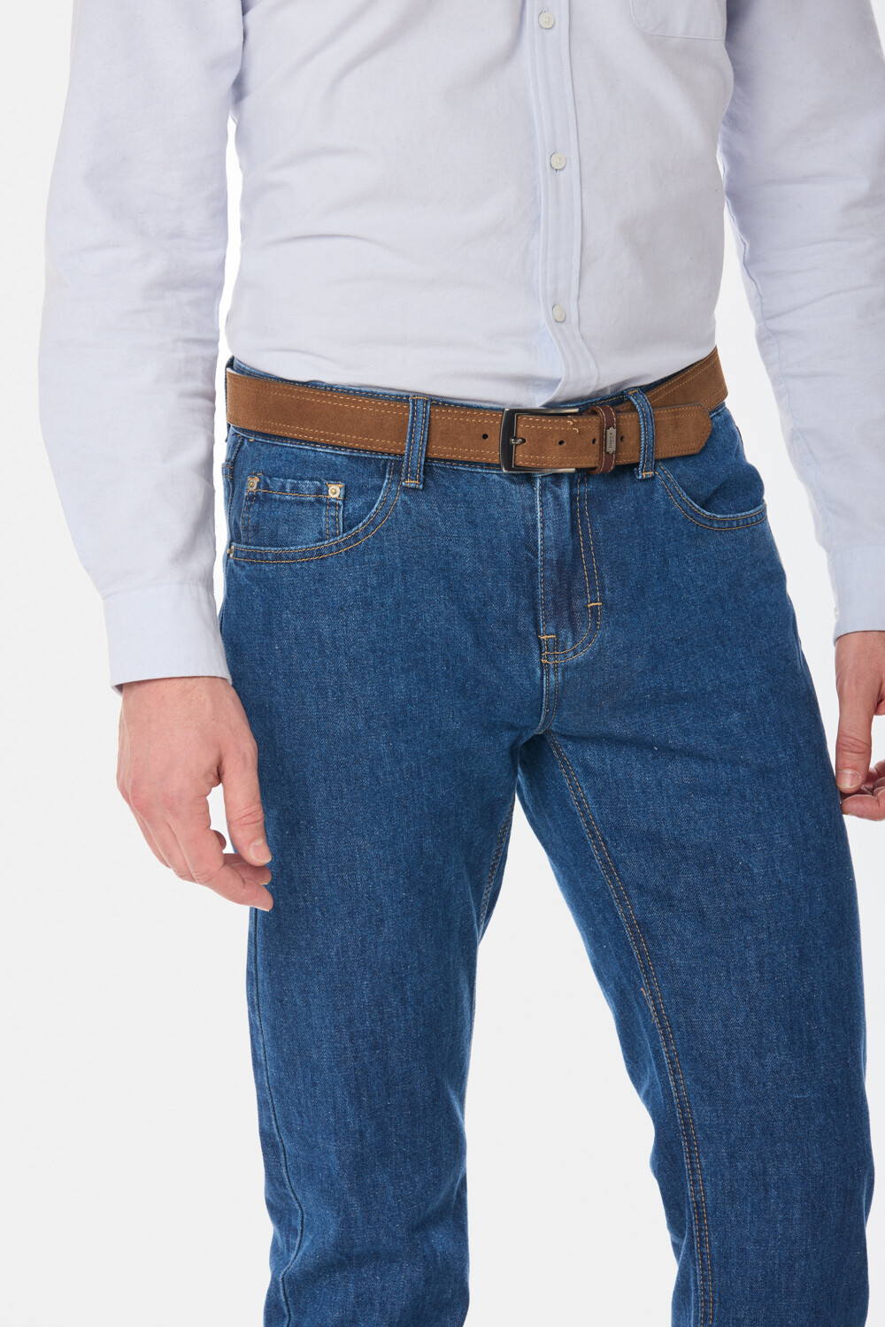 PANTALÓN DE JEAN CLÁSICO Azul