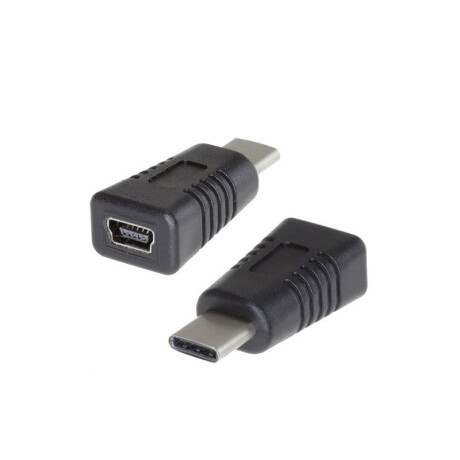 Adaptador Usb Mini Hembra a USB tipo-C macho Adaptador Usb Mini Hembra a USB tipo-C macho