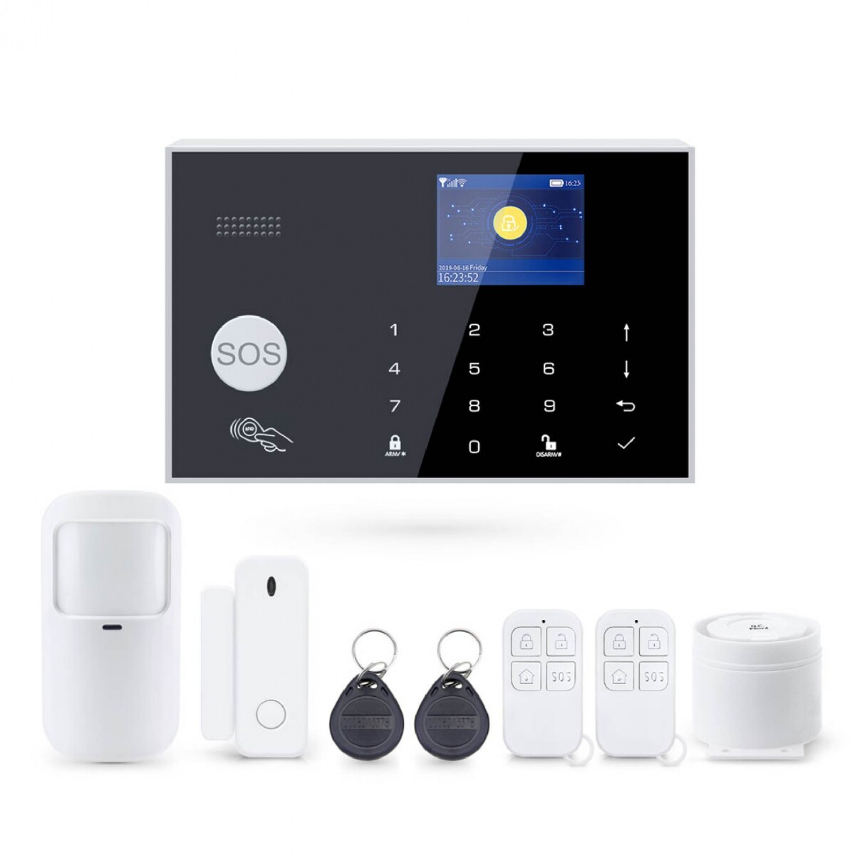 Kit Alarma Tuya Smart WIFI SM-G30 4G 