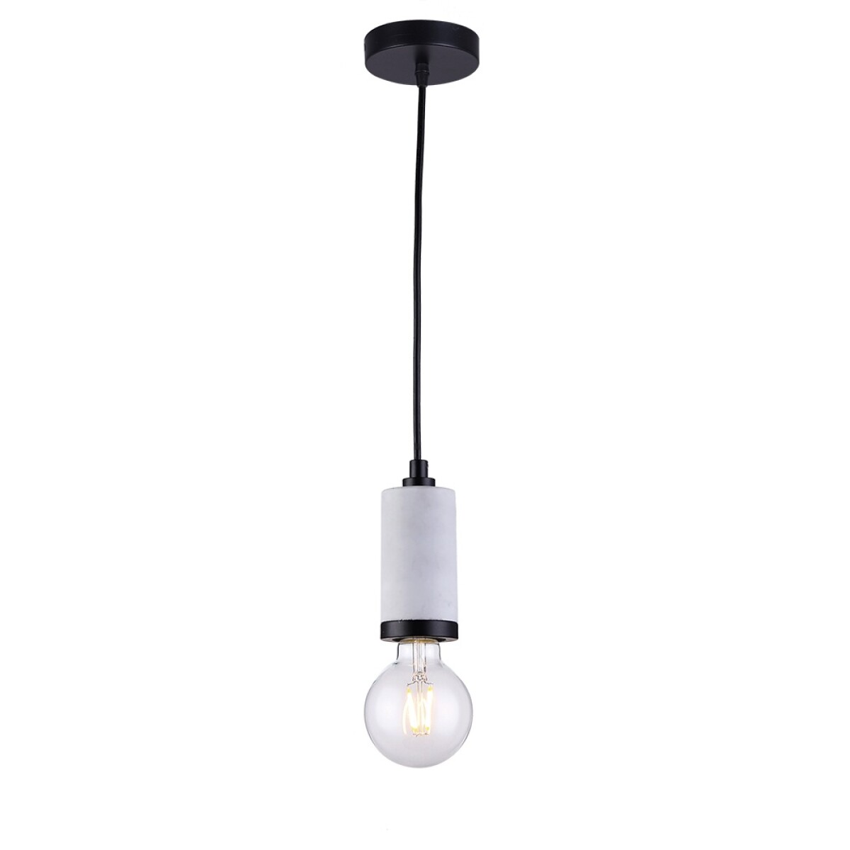 COLGANTE URBAN 1L E27 CHICO CEMENTO C/ NEGRO 