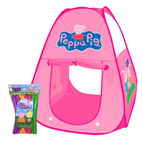 Casa Infantil De Peppa Pig Carpa Plegable + Regalo!!! Casa Infantil De Peppa Pig Carpa Plegable + Regalo!!!