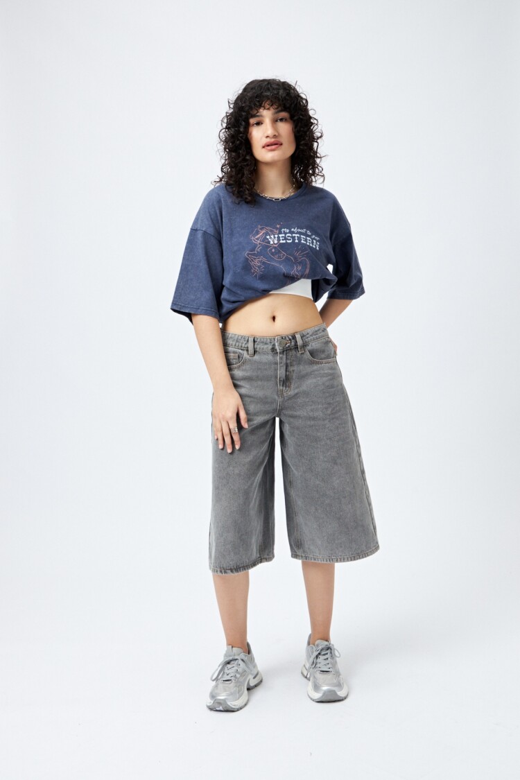 REMERA FREMI Azul Oscuro