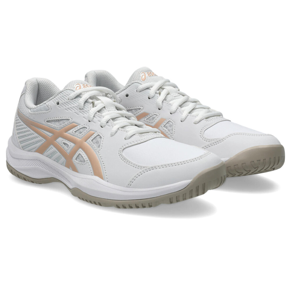 Zapatillas Tenis Court Slide 4 Mujer White/cantaloupe