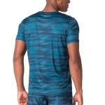 Fila remera masculina sport print - azul estampado Azul