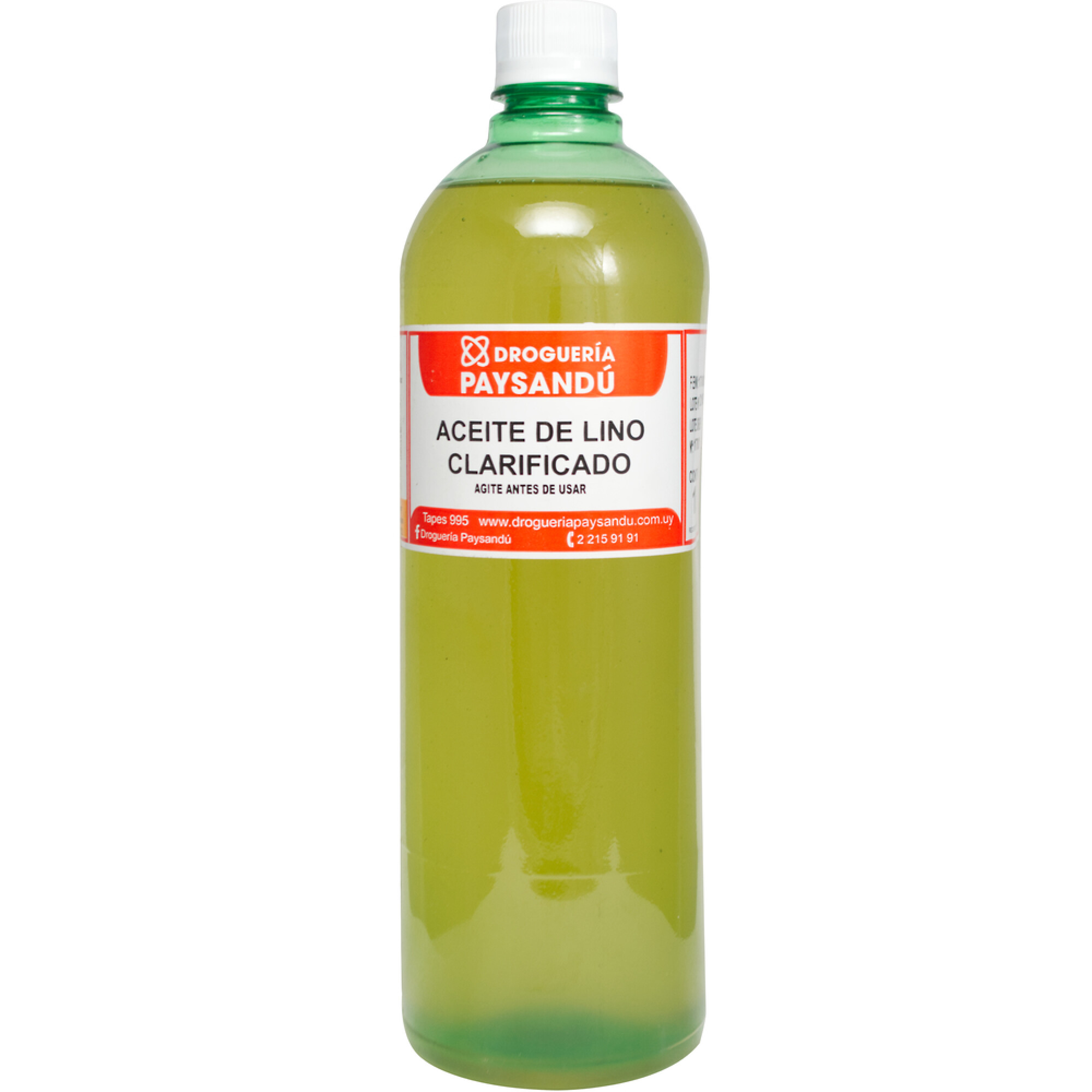 Aceite de Lino Clarificado - 1 L — Droguería Paysandú