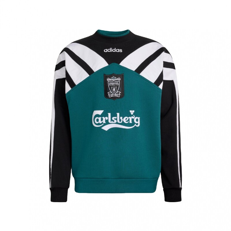 Buzo adidas Liverpool FC Crew Sweat 95 Black Green