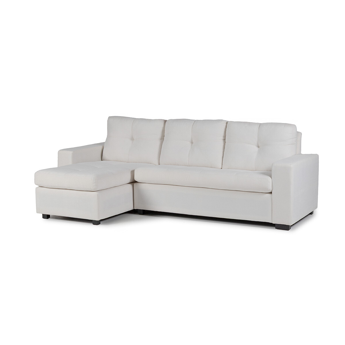 Rinconera Sensa - Tela Microfibra - Chaise izquierdo - TC1012 (Marfil) 