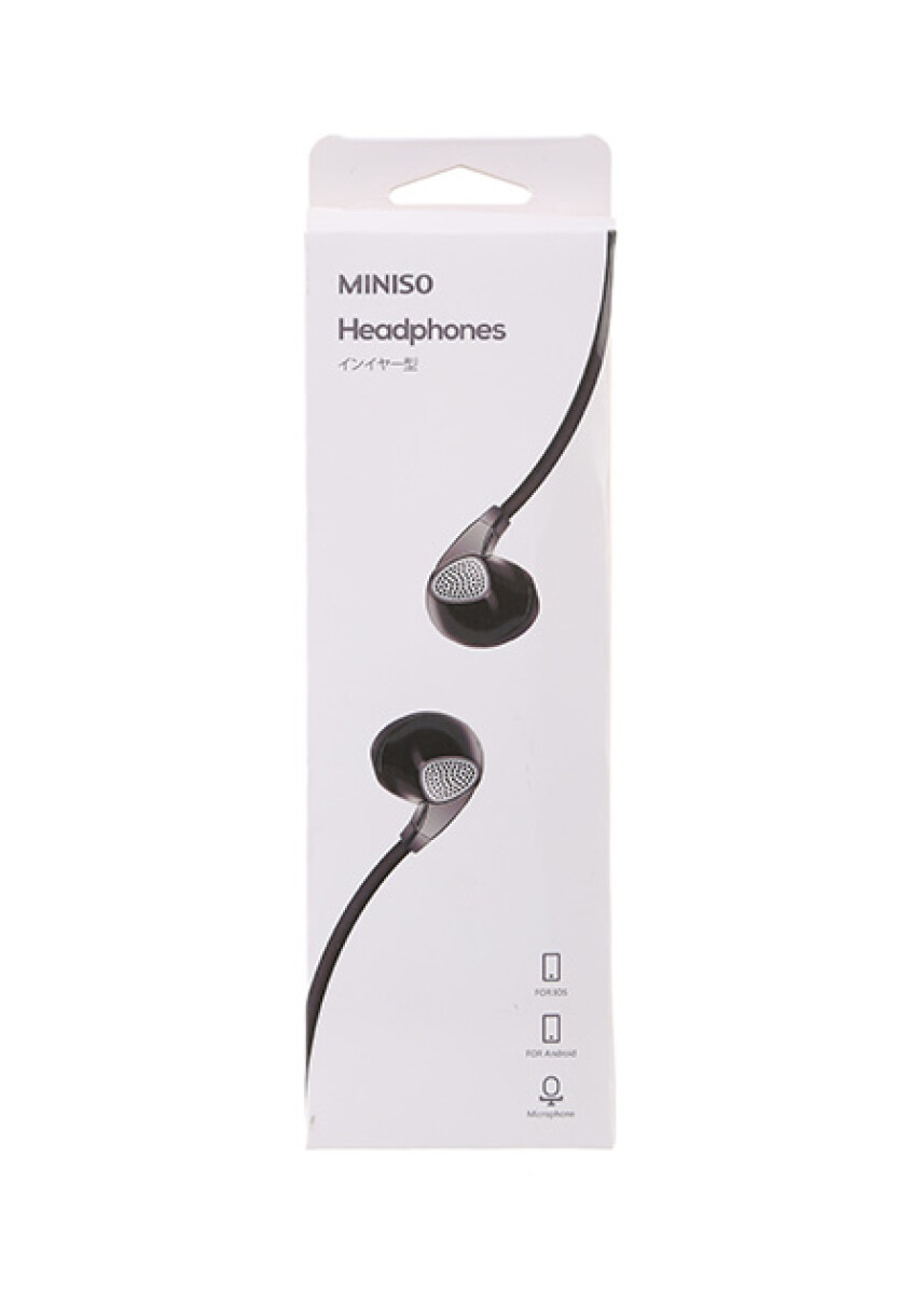 Auriculares In-ear - negro 