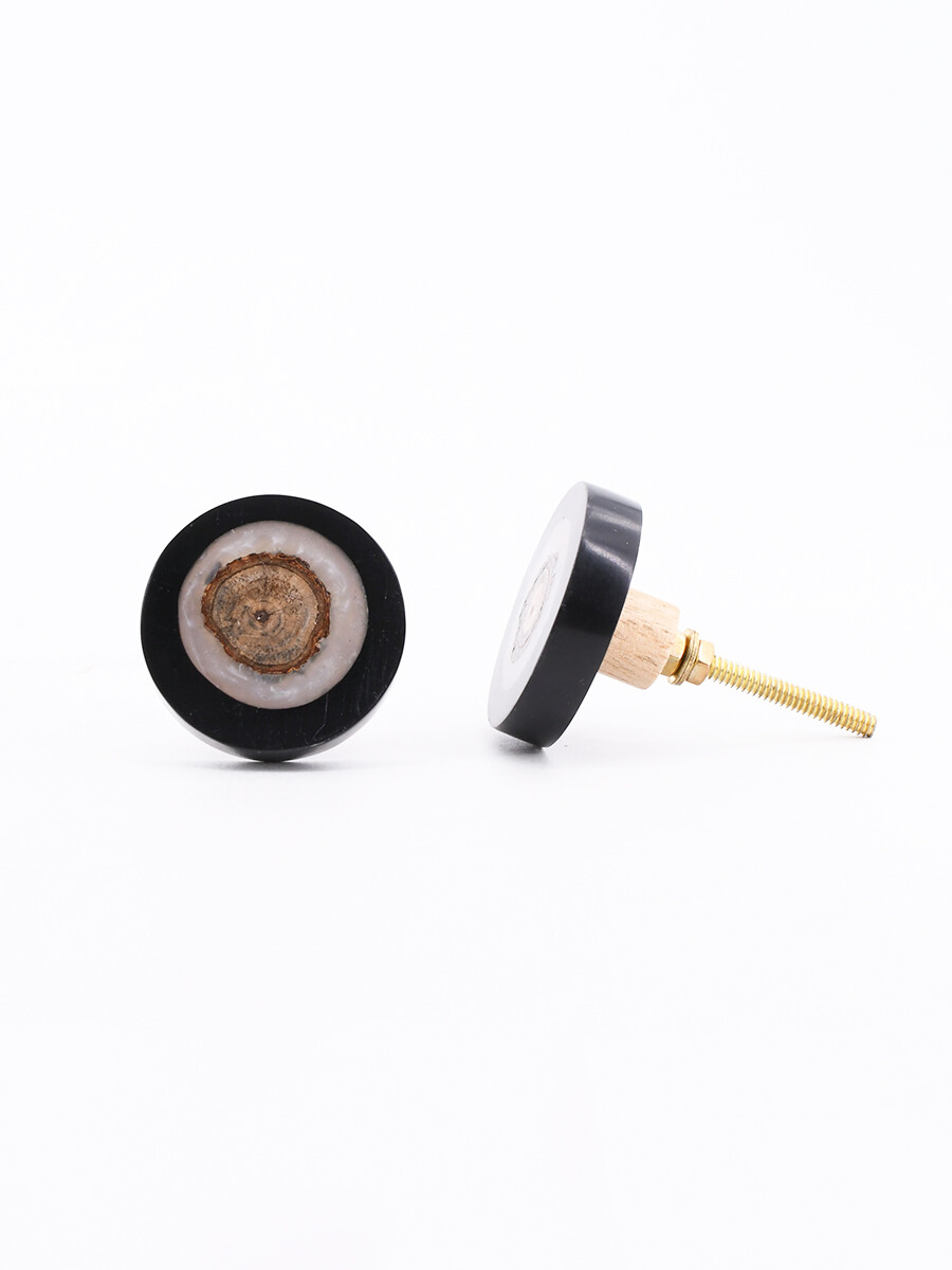 TIRADOR PARA MUEBLES ARJUN SET X2 - NEGRO 