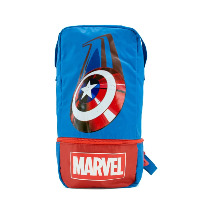 Marvel Botinera Cap America Azul-rojo