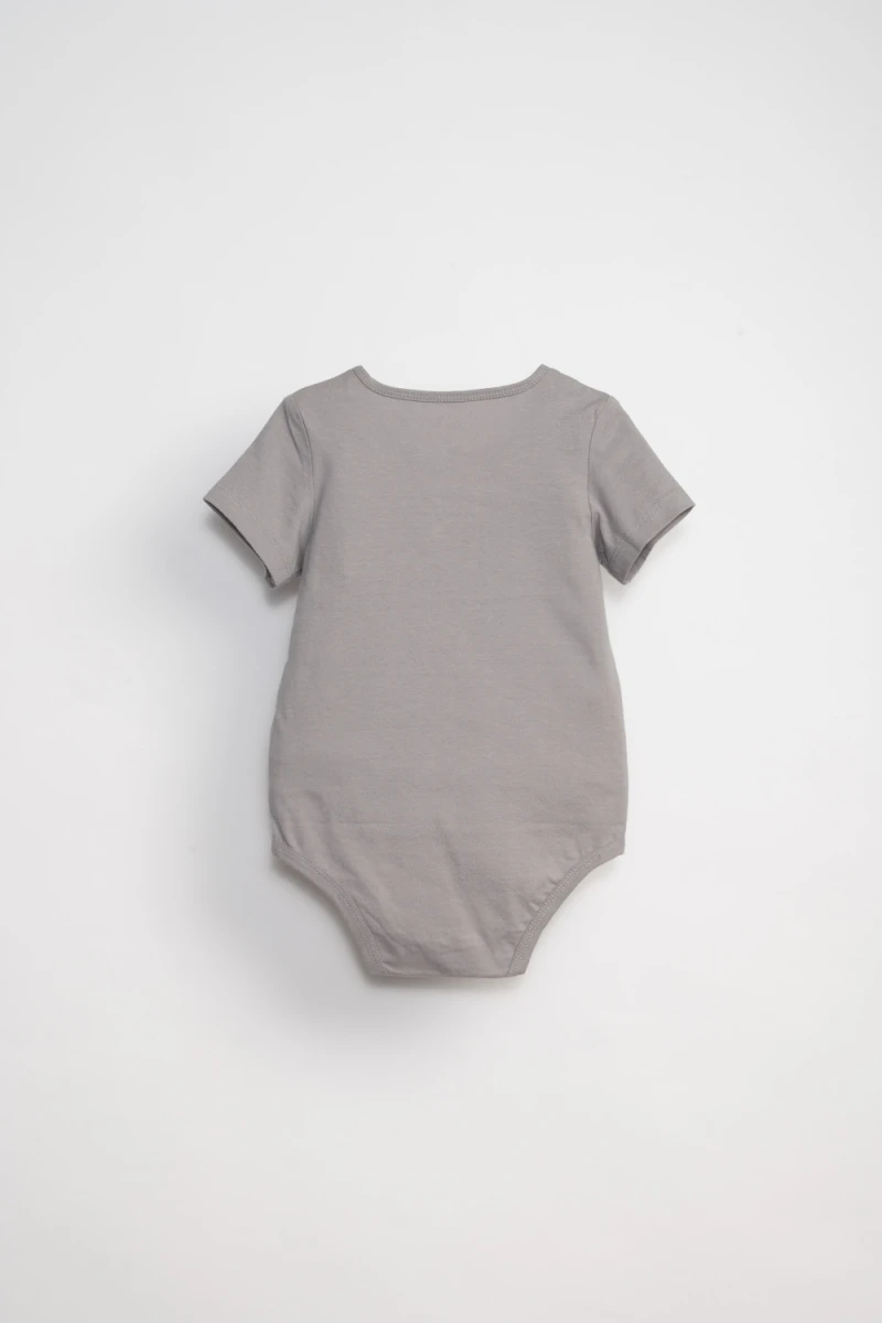 Body estampa Gris