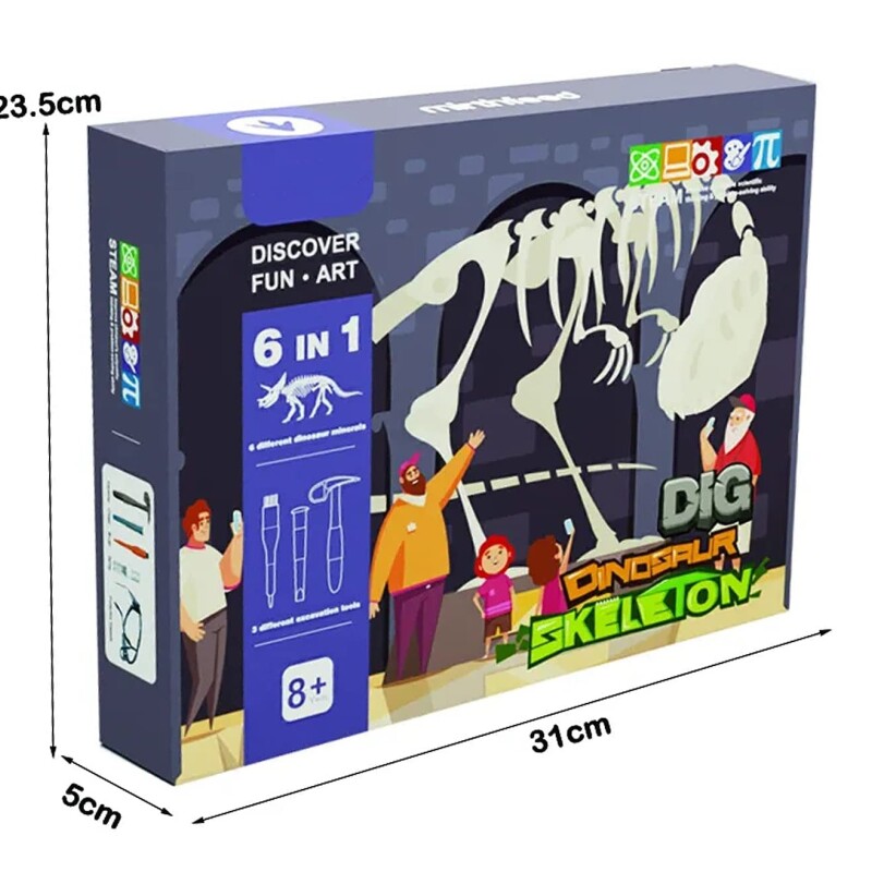Set De Excavacion Fosiles Dinosaurios Con Accesorios Set De Excavacion Fosiles Dinosaurios Con Accesorios