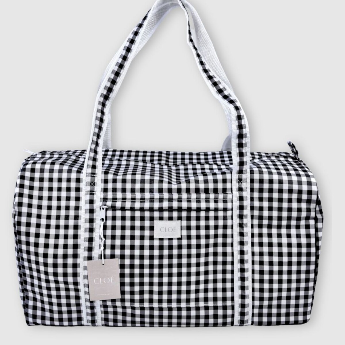Bolso Duffel Belice - Vichy Black 