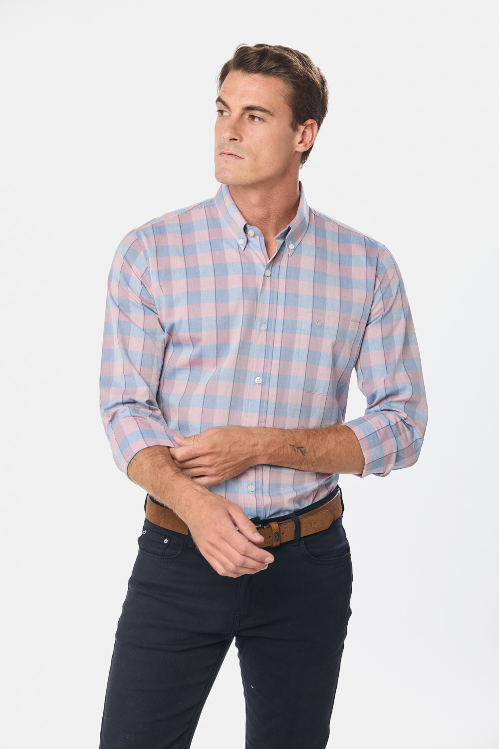 CAMISA A CUADROS Unico