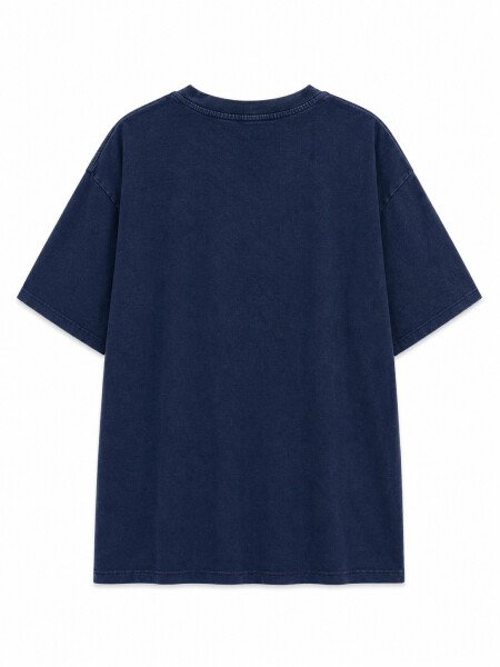 REMERA VELICE II AZUL OSCURO