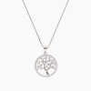 Cadena con dije árbol de la vida en plata 925 y circonias Cadena Con Dije árbol De La Vida En Plata 925 Y Circonias