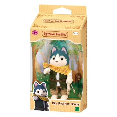 Sylvanian Families Bruce Hermano Perro Husky Ternurines Variante Modelo Bruce Husky