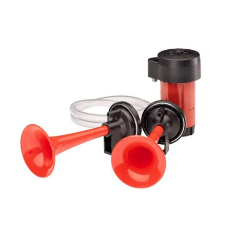 BOCINA SIRENA - AIRE 12V COMPRESOR 2 CORNETA - BOCINA SIRENA - AIRE 12V COMPRESOR 2 CORNETA -