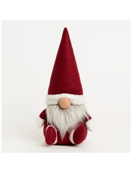 MUÑECO NAVIDEÑO GNOMO ROJO O GRIS 33 CM. MUÑECO NAVIDEÑO GNOMO ROJO O GRIS 33 CM.