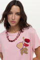 Remera Garden Rosa