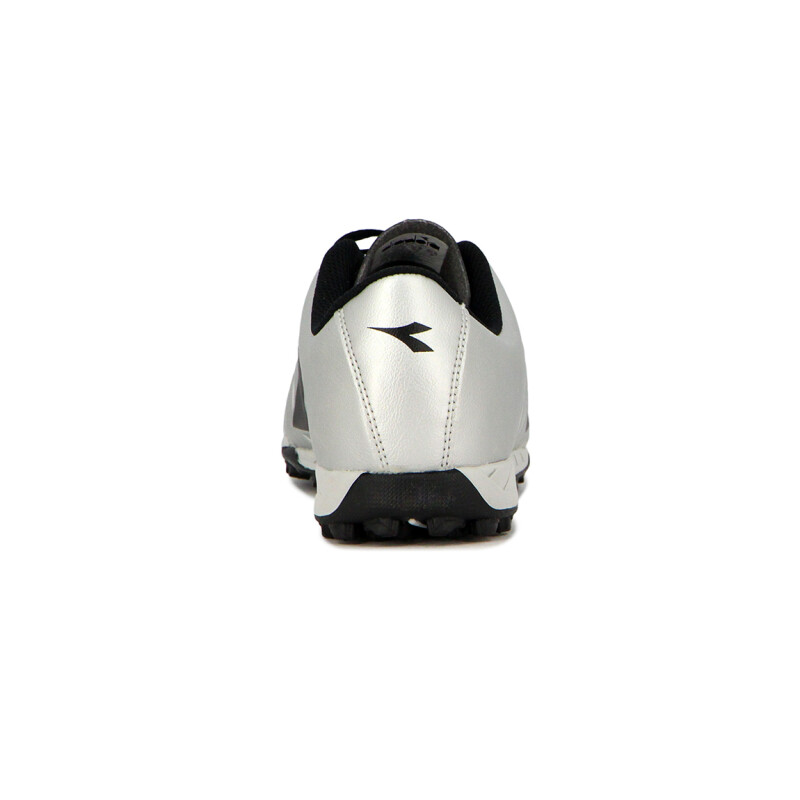 Diadora Calzado Fútbol 5 de Hombre Pichichi 3 TF Plata-Negro