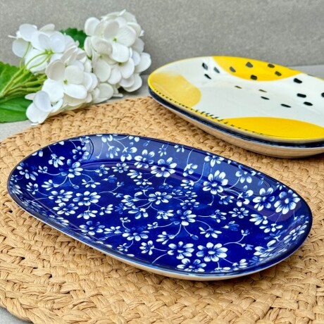 Juego De 3 Fuentes Oval Largo 24cm x Ancho 15cm x Alto 3cm Juego De 3 Fuentes Oval Largo 24cm x Ancho 15cm x Alto 3cm