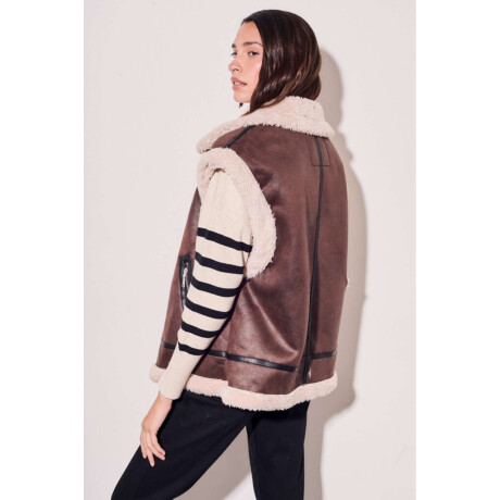 Chaleco Gamulan Marron