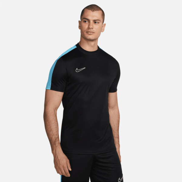 Remera Nike Dri-Fit de Hombre - DV9750-011 Negro-celeste