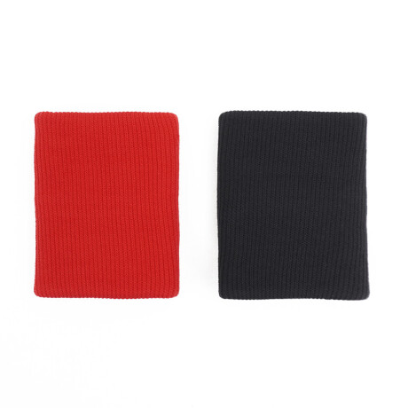 JORDAN JUMPMAN TERRY BANDS 2PK Red/Black