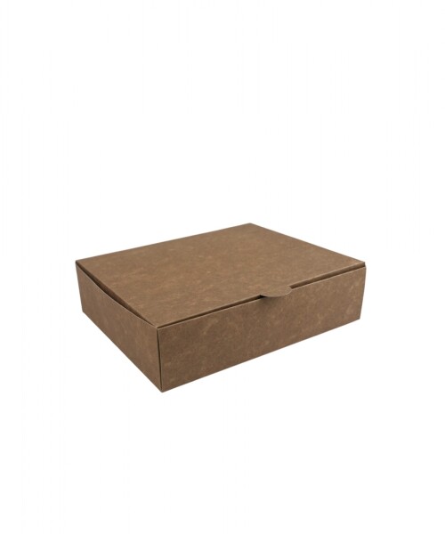 Caja para masas 1/2 kg (22,5x18x6,5 cm) REVERSIBLE BLANCO MADERA