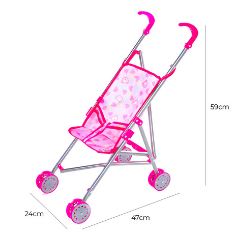 Set 4 En 1 Muñeca Bebe+ Coche Silla Hamaca Mecedor Set 4 En 1 Muñeca Bebe+ Coche Silla Hamaca Mecedor