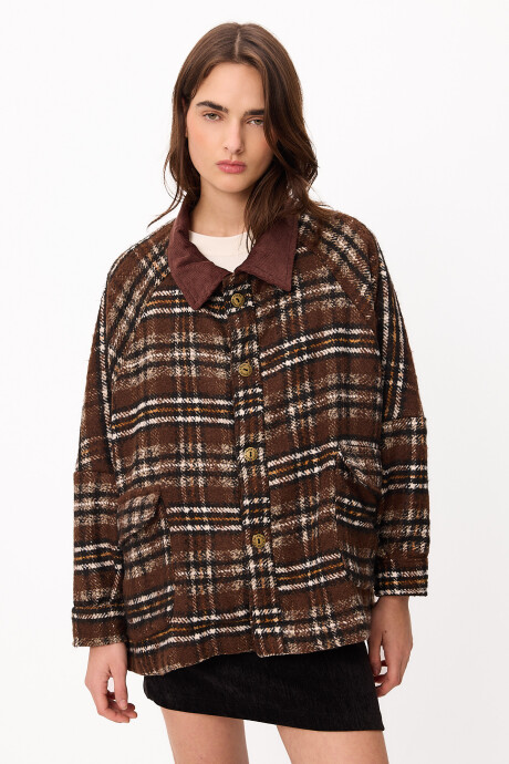 Chaqueta Firewood Cuadrille Marron