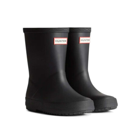 Hunter Bota De Lluvia First Boot Kids Negro-Negro