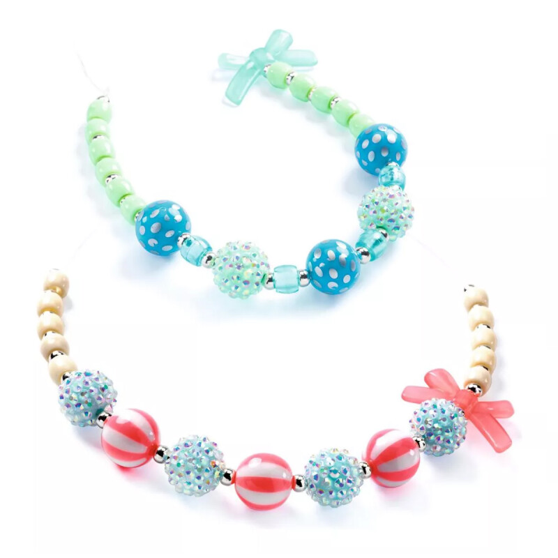 Cuentas para crear Collares Burbujas Djeco Plateado Cuentas para crear Collares Burbujas Djeco Plateado