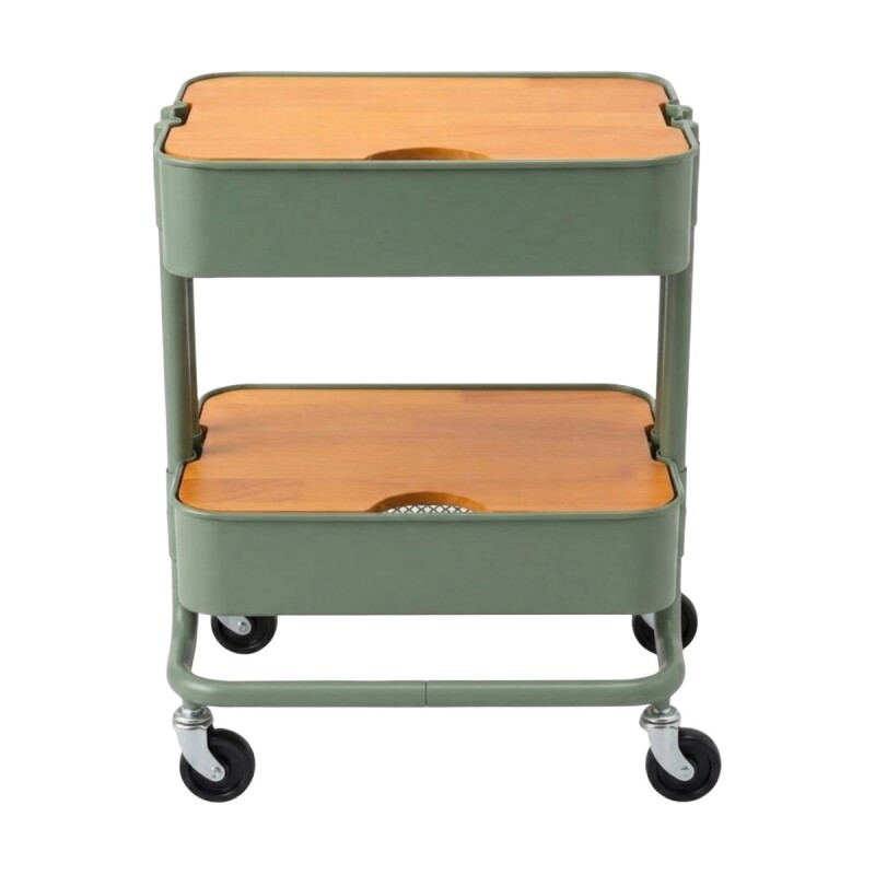ORG METAL VERDE/RUE 2 NIV Unica