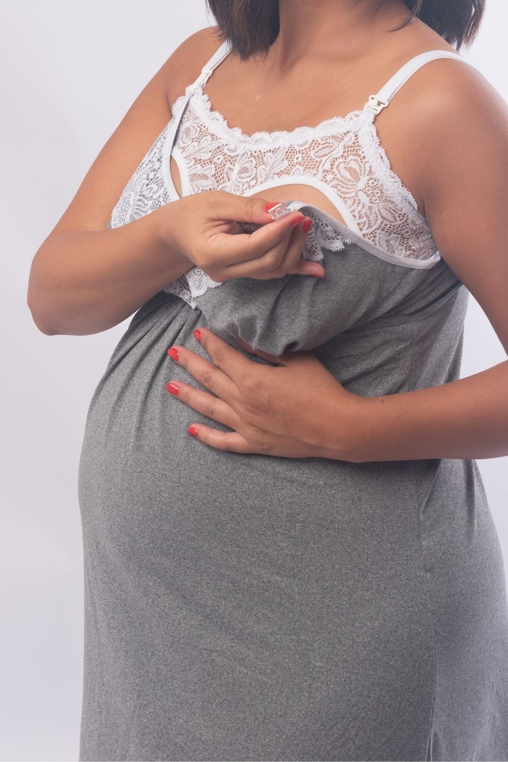 Camison Maternal Vale Gris