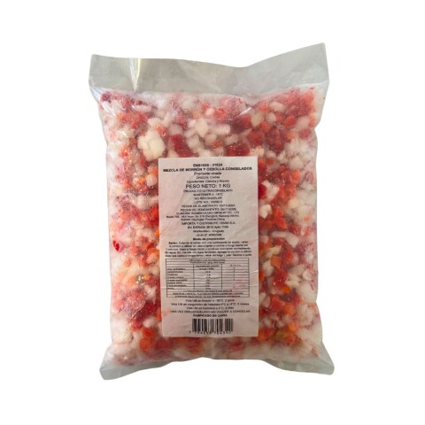 MIX DE MORRÓN Y CEBOLLA - 1 KG Mix De Morrón Y Cebolla - 1 Kg