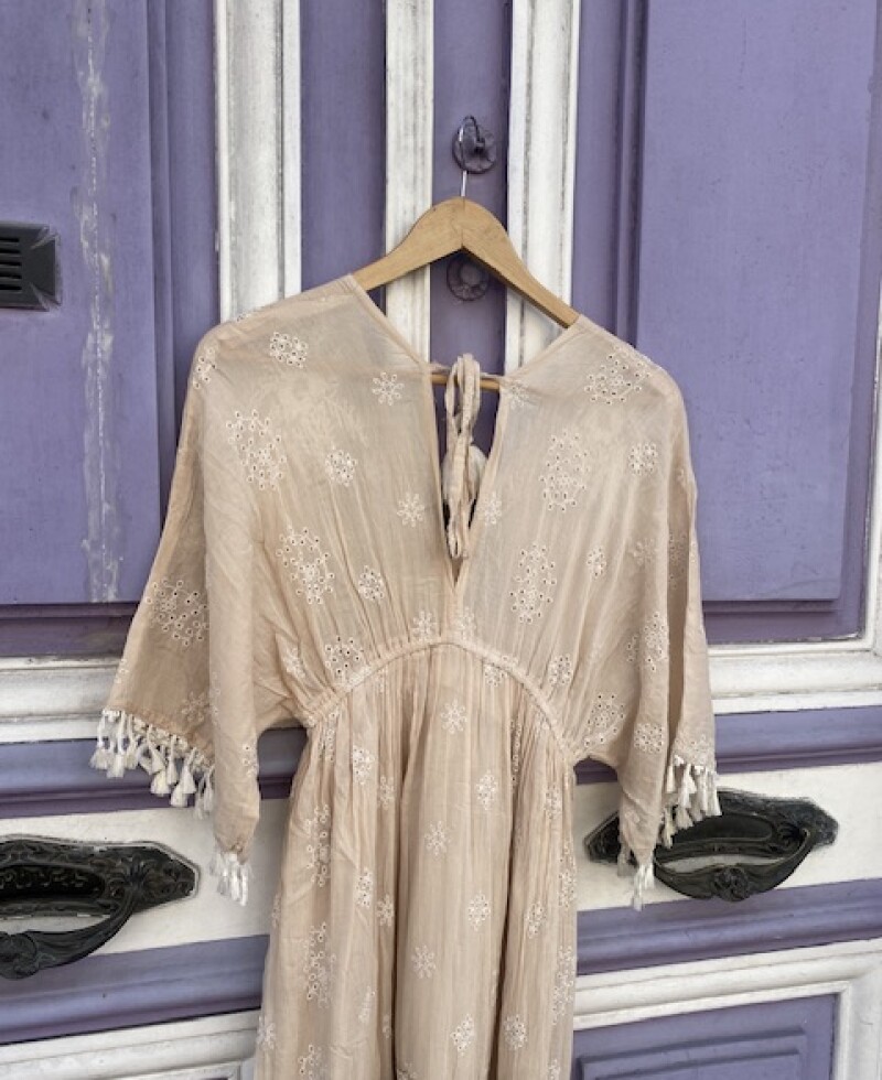 Vestido Chiara beige