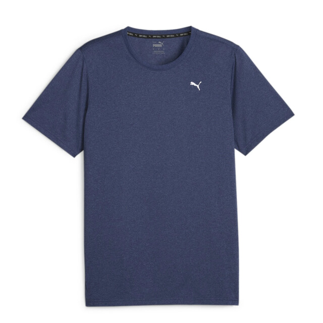 Remera de Hombre Puma Performance Heather Azul Marino