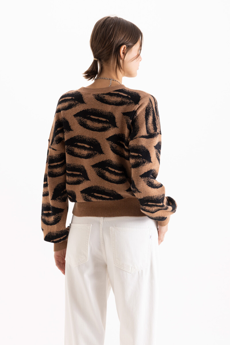 SWEATER FRUIT Camel
