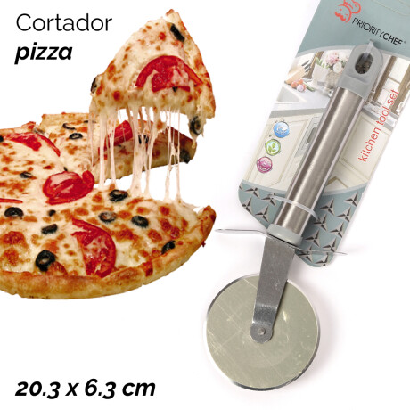 Cortador De Pizza 20,3x6,3cm Cortador De Pizza 20,3x6,3cm