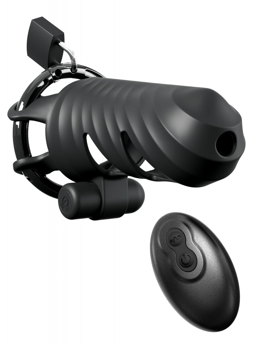 Fantasy C-Ringz Remote Vibrating Cock Blocker 