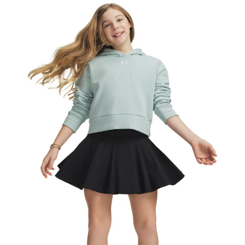 UA Rival Fleece Crop Hoodie-PNK BLU-477